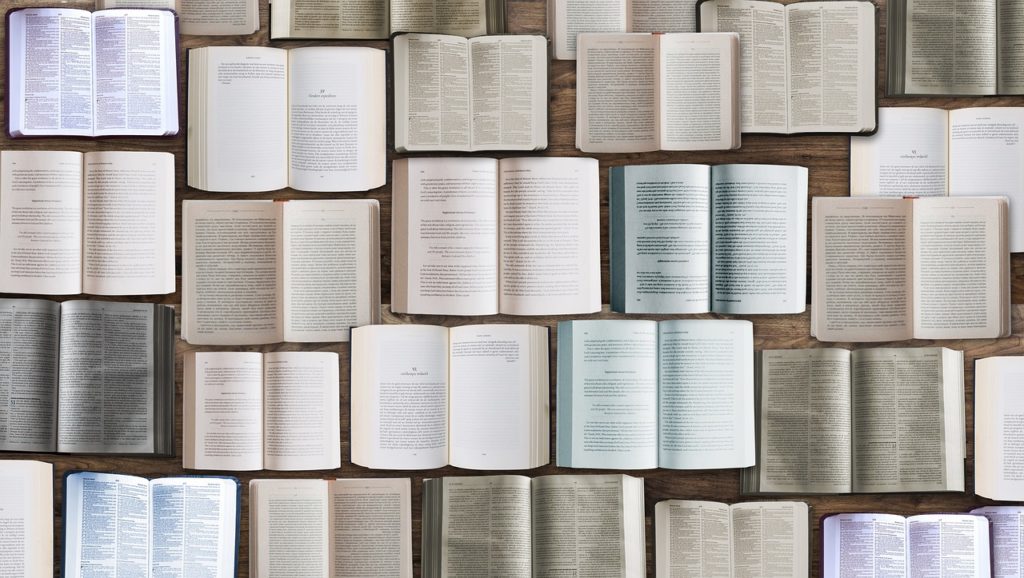 Picture of book pages